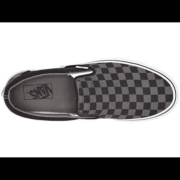 vans checkerboard pewter